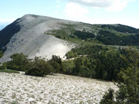 Le sommet de la Montagne de Lure